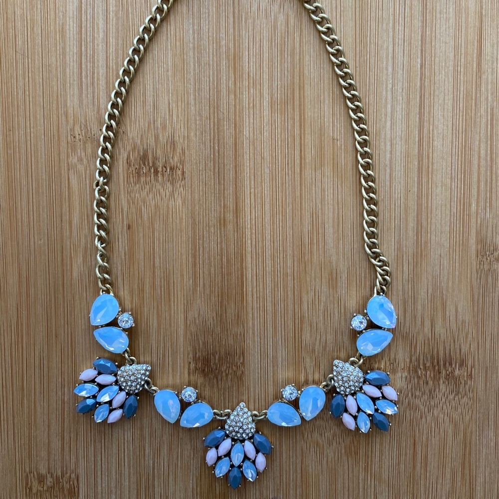J.Crew Gemstone Statement Necklace - image 2